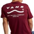 Camiseta Masculina Vans Determined Bordeaux White-V4703103130001- -3-